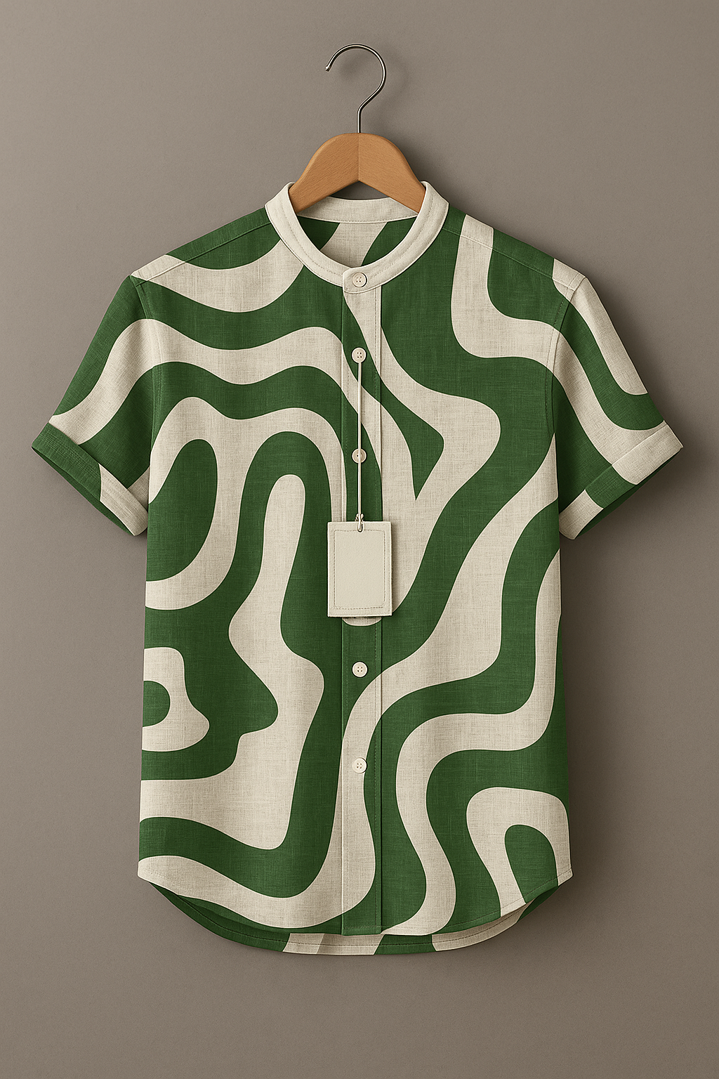 Men’s Statement Abstract Design Shirt